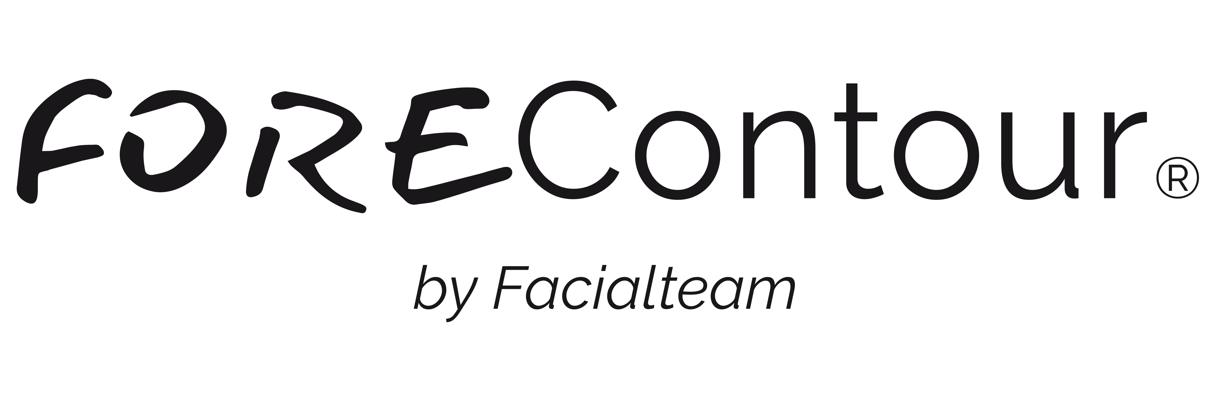 Logo of forecontour, an in-house developed patented method to perform high-end forehead reduction surgery