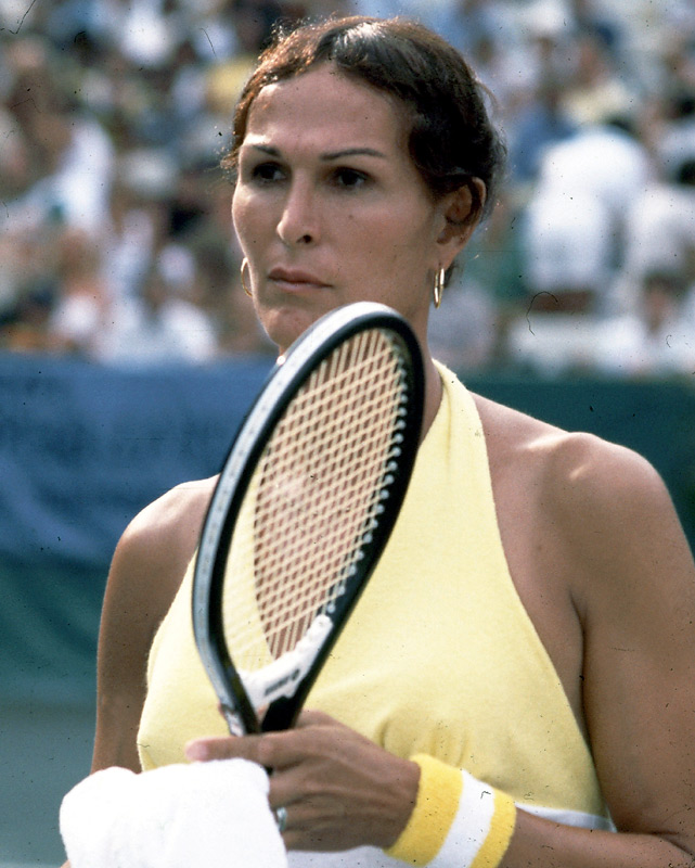 Renee Richards, a professional tennis player and transgender advocate who underwent Male to Female surgery in 1975.