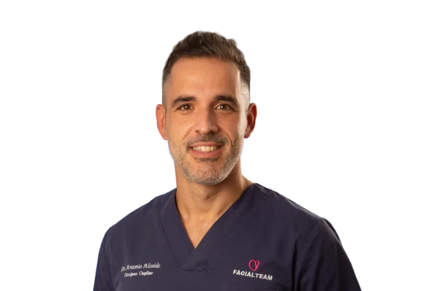 Hair Feminization Specialist Doctor Antonio Alcaide, specialized hairline feminization surgeon at Facialteam, a clinic for FFS surgery.