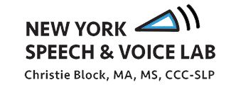 Logo of New York Speech & Voice Lab collaborating center of Facialteam Facial Feminization Surgery