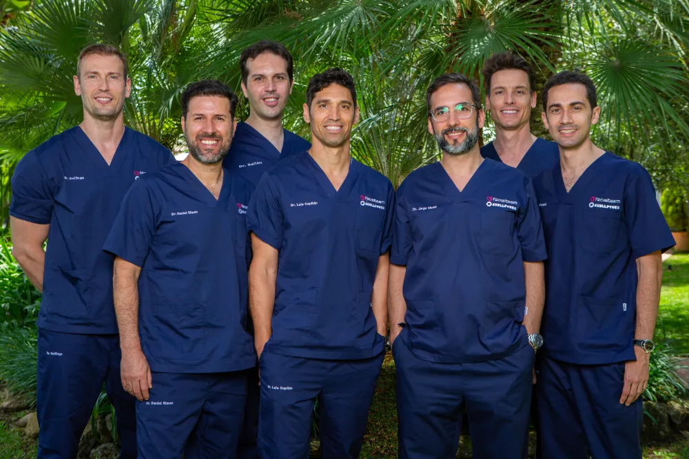 Facialteam's full staff of surgeons counting a total of 7 facial feminization surgeons as per 2022. The team approach of Facialteam makes it a unique FFS clinic. Facialteam staff is internationally recognized as one of the best ffs surgeons.