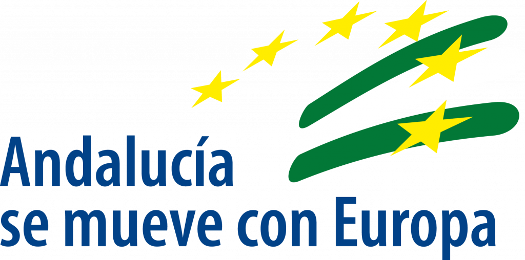 Logo of Andalucía moves with Europe. An innovation fund from the Andalusian government.