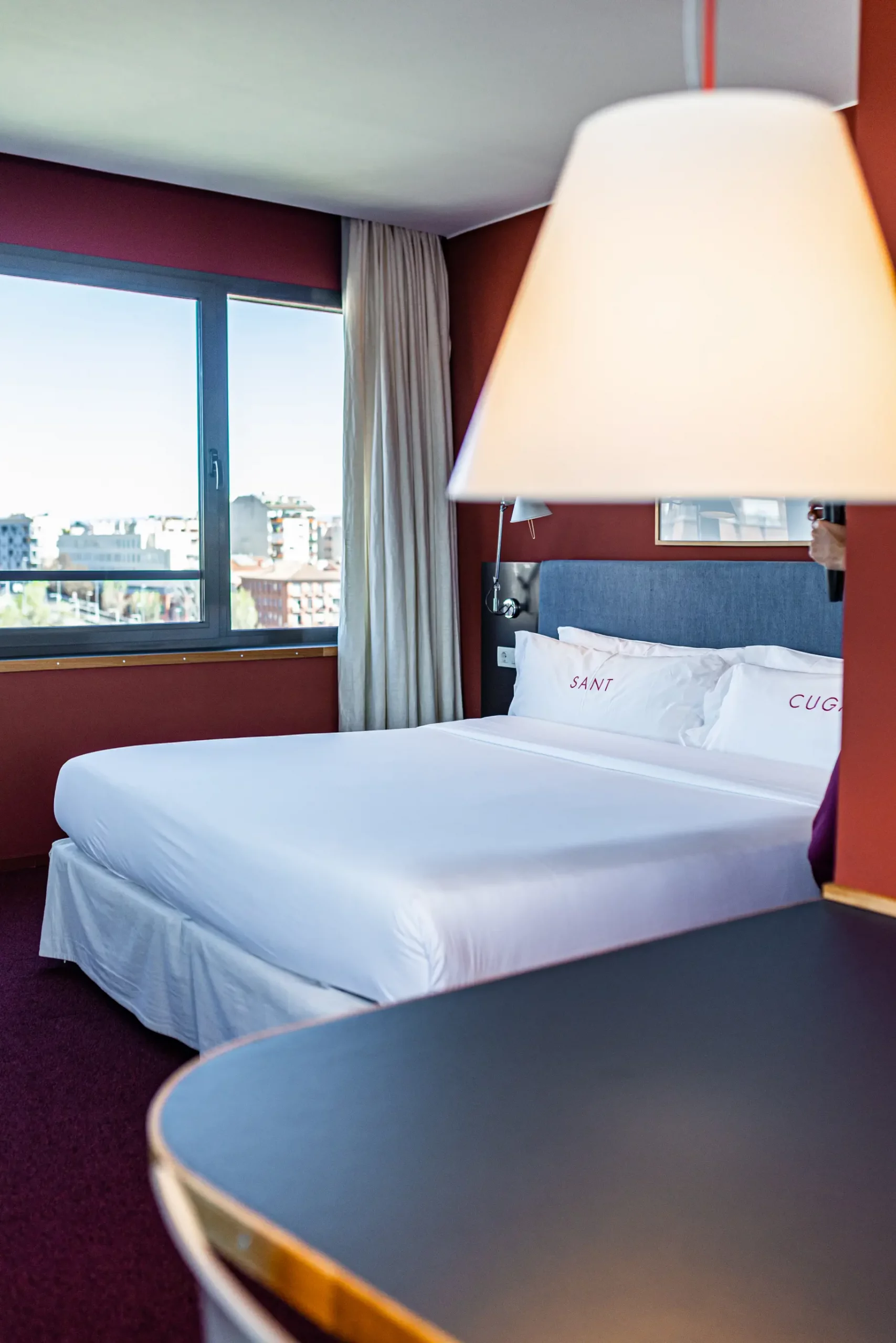 Sant Cugat Hotel room while you stay in Facialteam Barcelona