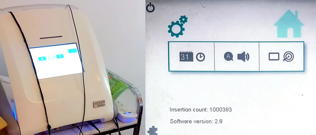 Electrolysis Insertion Count by Jenny Bowman.