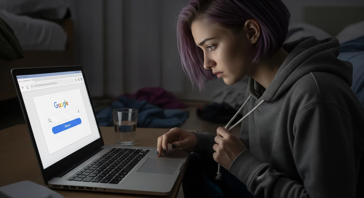 Trans Woman Seeking for Support on the Internet
