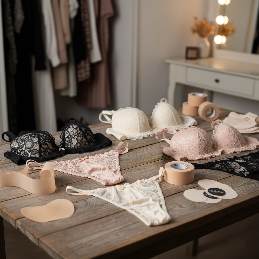 Gaffs and tucking tools.