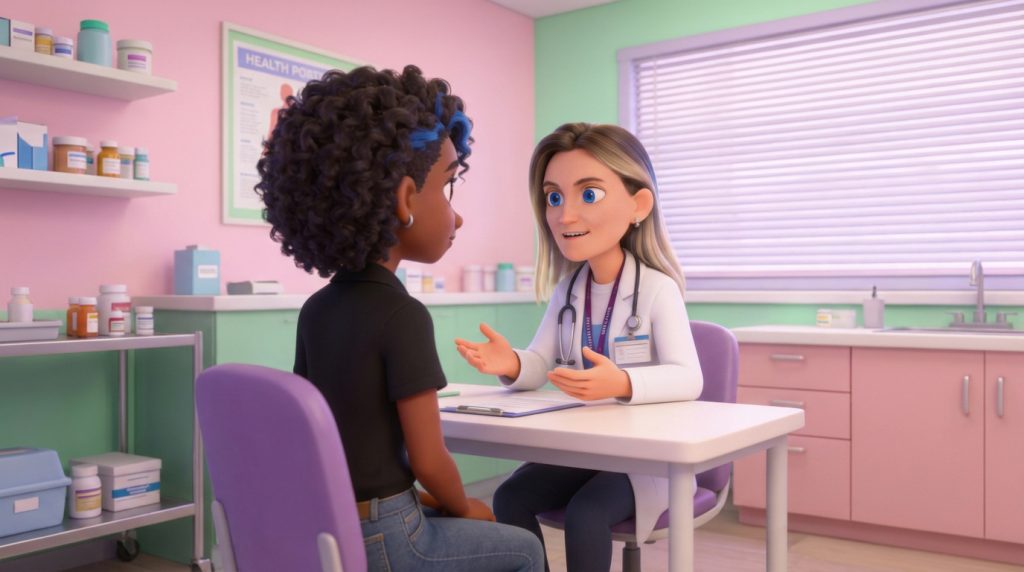 Consultation regarding hormone prescriptions for HRT treatment