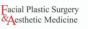 Logo showing 'Facial Plastic Surgery & Aesthetic Medicine' with red F and A initials used for branding.