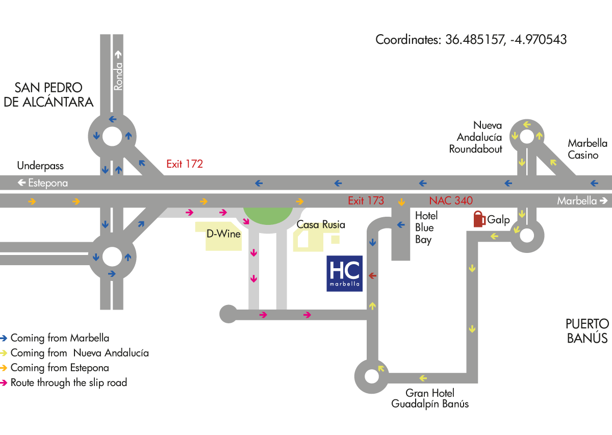 FT Map at HC Hospital